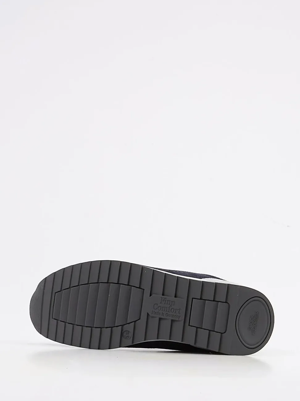 Finn Comfort – Komfort-Sneaker aus Nubukleder Dunkelblau