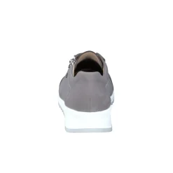 Finn Comfort – Komfort-Sneaker aus Nubukleder Taupe