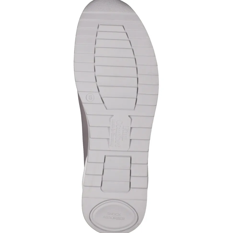 Finn Comfort – Komfort-Sneaker aus Nubukleder Taupe