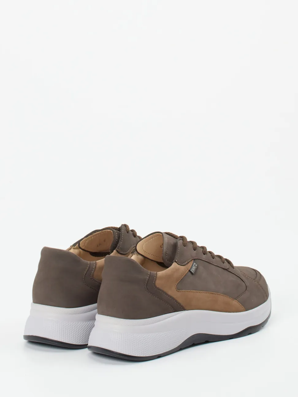 Finn Comfort – Komfort-Sneaker aus Nubukleder braun