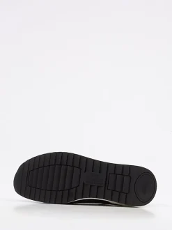 Finn Comfort – Komfort-Sneaker aus Nappaleder und Mesh dunkelrot