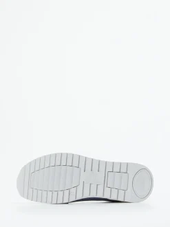 Finn Comfort – Komfort-Sneaker aus Nubukleder jeansblau