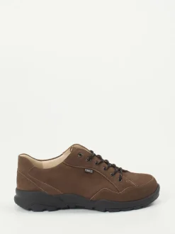Finn Comfort – Komfort-Sneaker aus Nubukleder braun