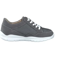 Finn Comfort – Komfort-Sneaker aus Nubukleder anthrazit