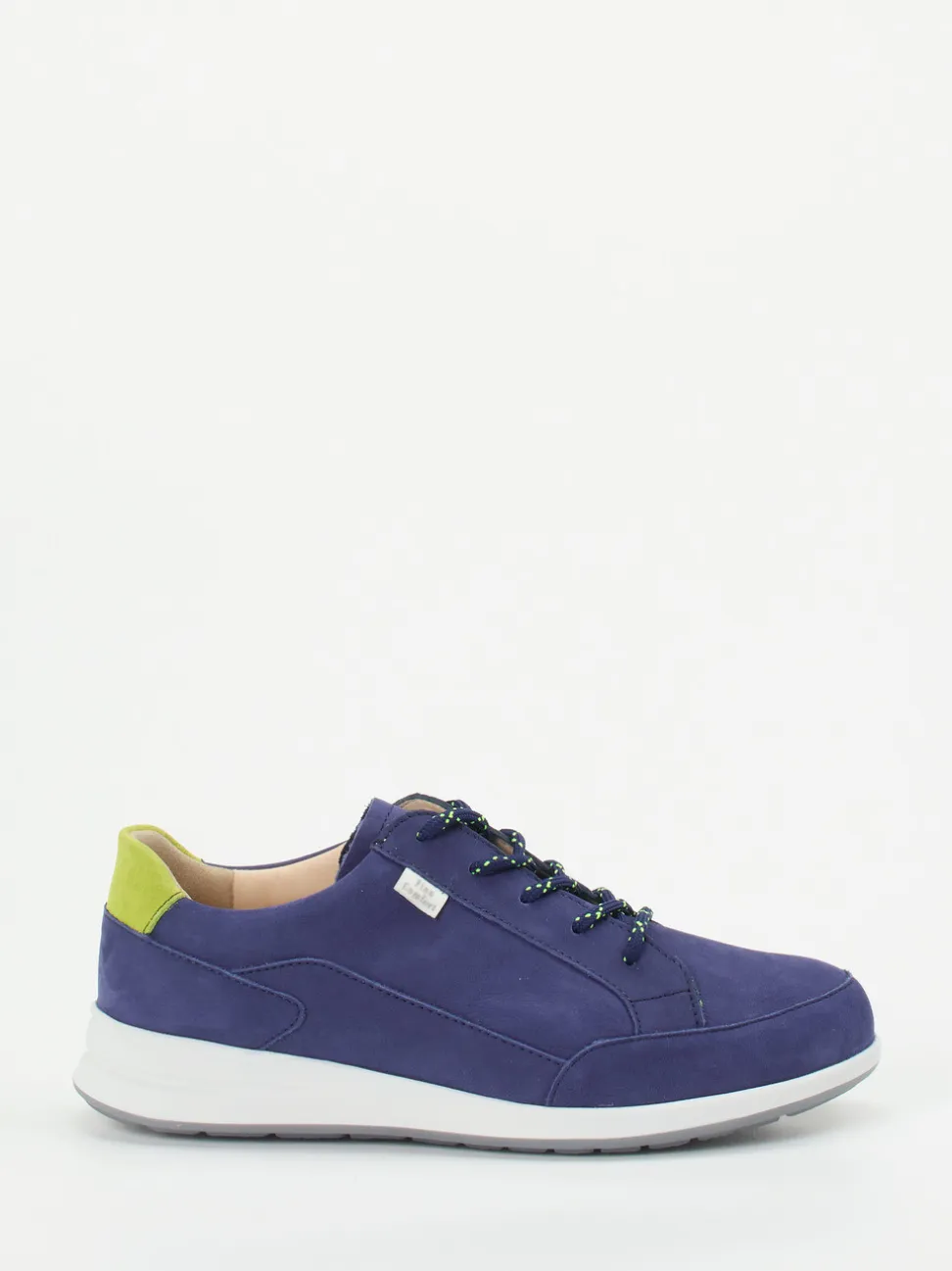 Finn Comfort – Komfort-Sneaker aus Nubukleder blau