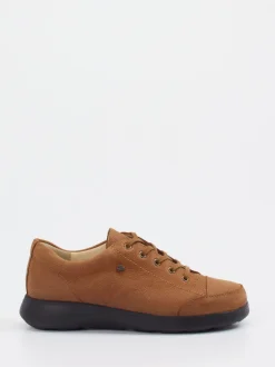 Finn Comfort – Komfort-Sneaker aus Nubukleder Braun