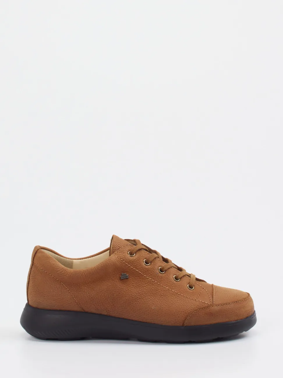 Finn Comfort – Komfort-Sneaker aus Nubukleder Braun