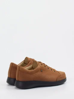 Finn Comfort – Komfort-Sneaker aus Nubukleder Braun