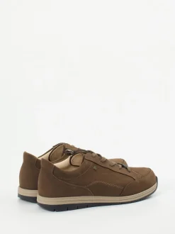 Finn Comfort – Komfort-Sneaker aus Nubukleder braun
