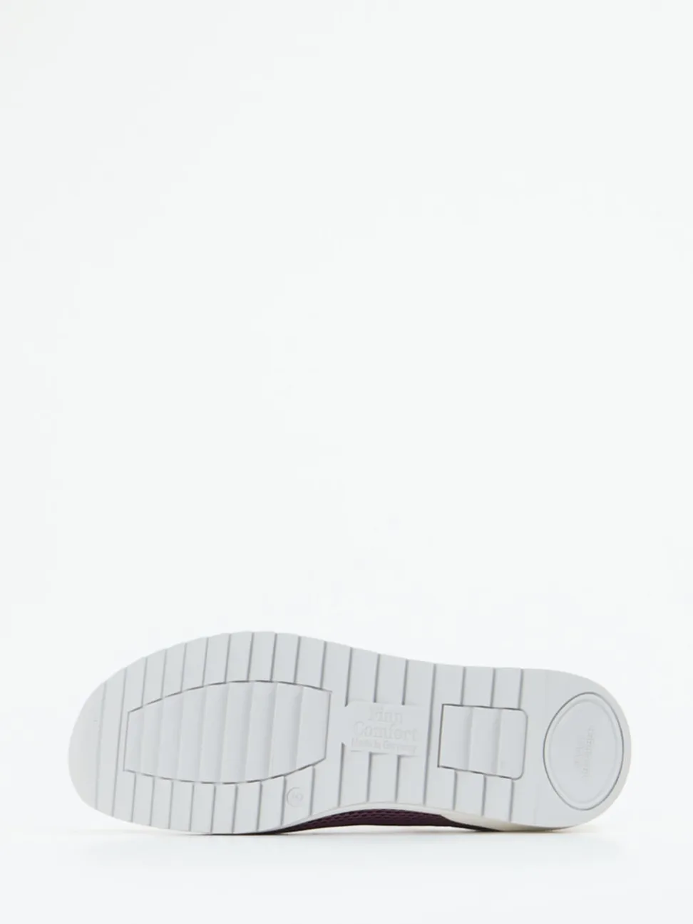 Finn Comfort – Komfort-Sneaker aus Mesh und Nubukleder pflaume