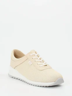 Finn Comfort – Komfort-Sneaker aus Meshtextil beige