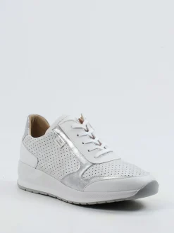 Finn Comfort – Komfort-Sneaker aus Kalbleder Weiß