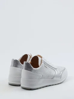 Finn Comfort – Komfort-Sneaker aus Kalbleder Weiß