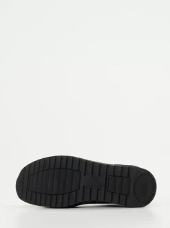 Finn Comfort – Komfort-Sneaker aus geprägtem Leder Schwarz