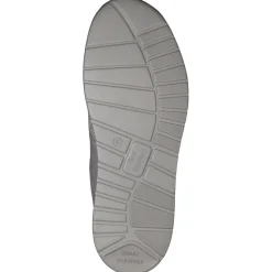 Finn Comfort – Komfort-Sneaker aus Stretch und Nubukleder grau