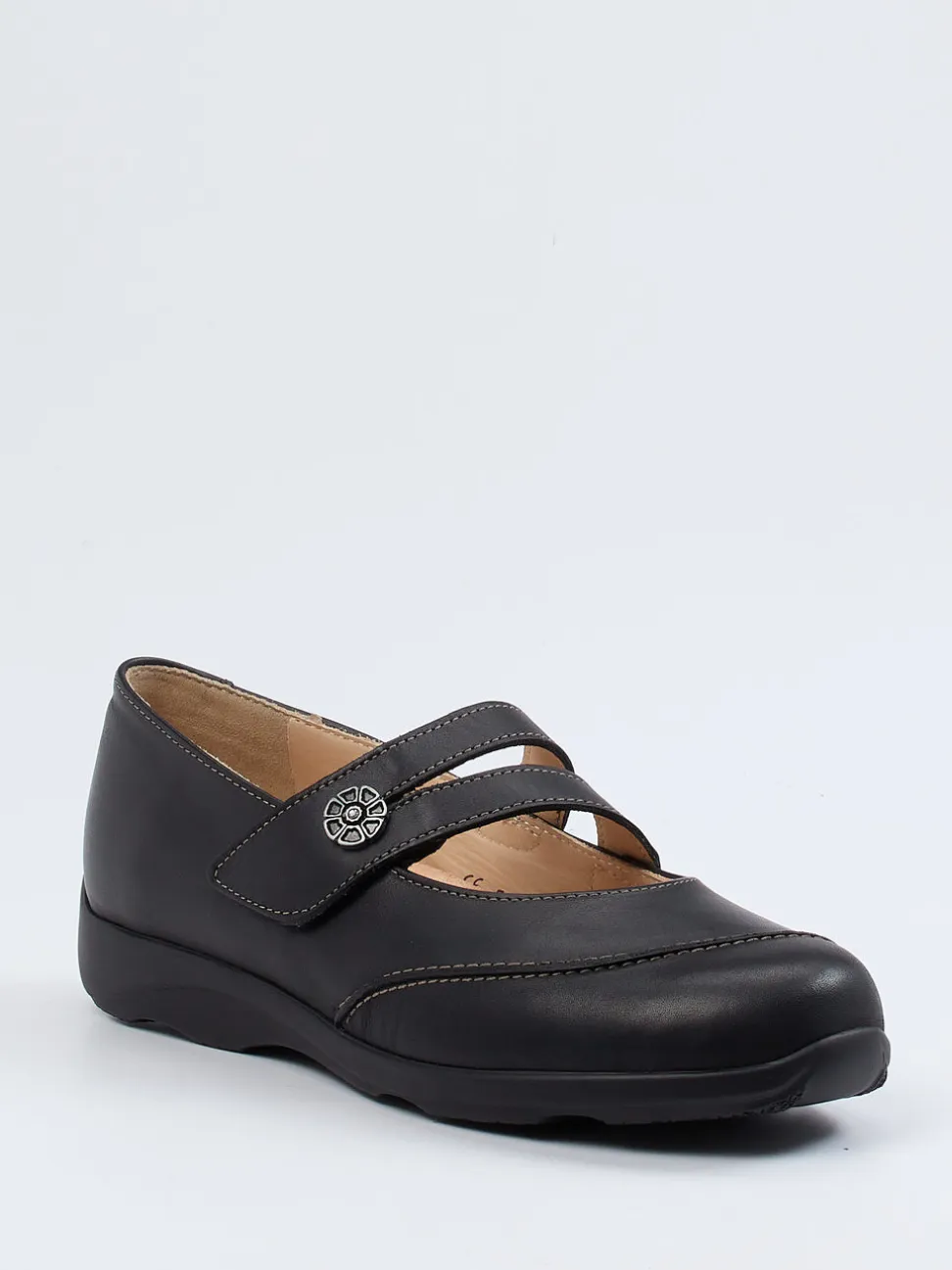Finn Comfort – Mary Janes aus Kalbleder schwarz