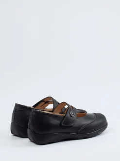 Finn Comfort – Mary Janes aus Kalbleder schwarz