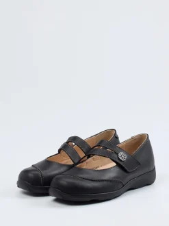 Finn Comfort – Mary Janes aus Kalbleder schwarz