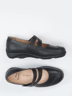 Finn Comfort – Mary Janes aus Kalbleder schwarz