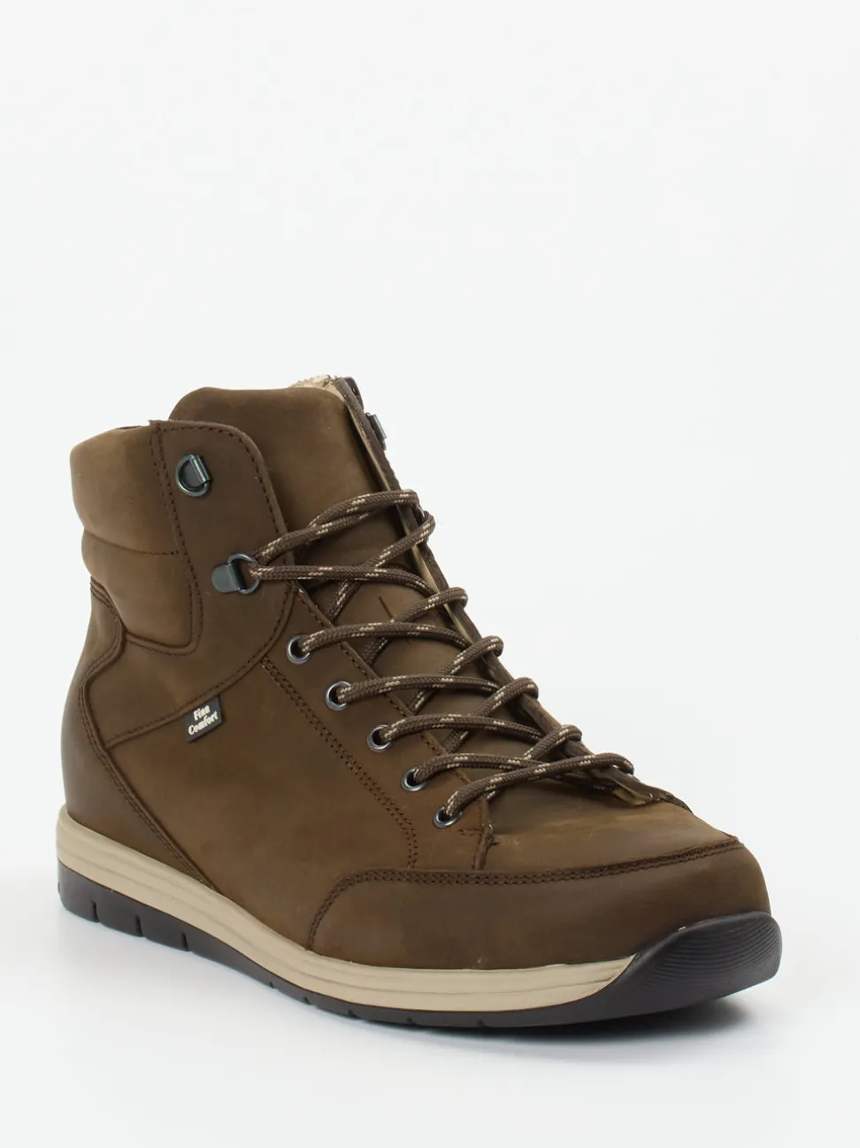 Finn Comfort – Outdoor-Boots aus Fettleder braun