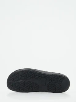 Finn Comfort – Pantolette aus Fettleder schwarz
