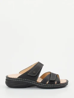 Finn Comfort – Pantolette aus Kalbleder schwarz
