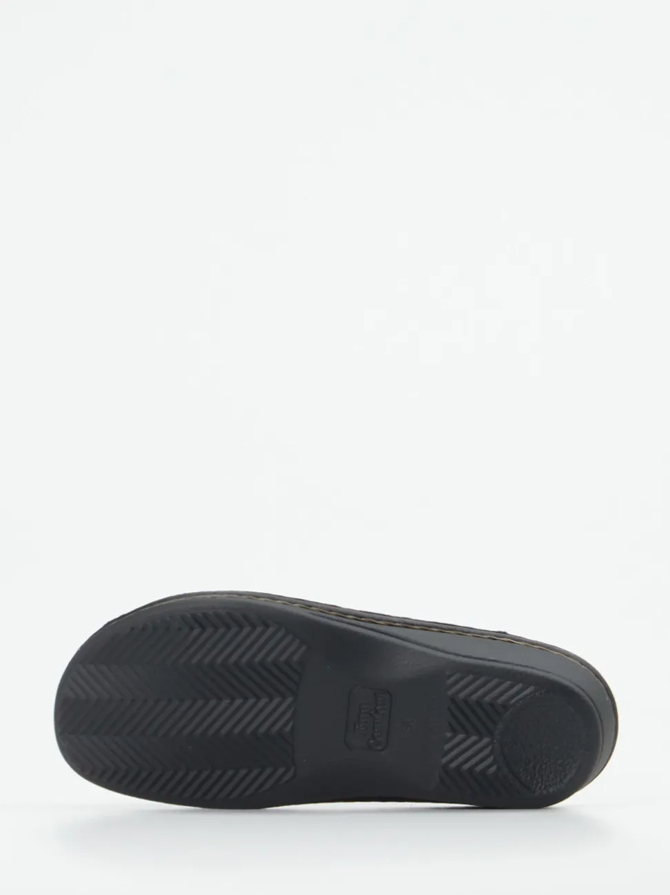 Finn Comfort – Pantolette aus Lackleder Schwarz