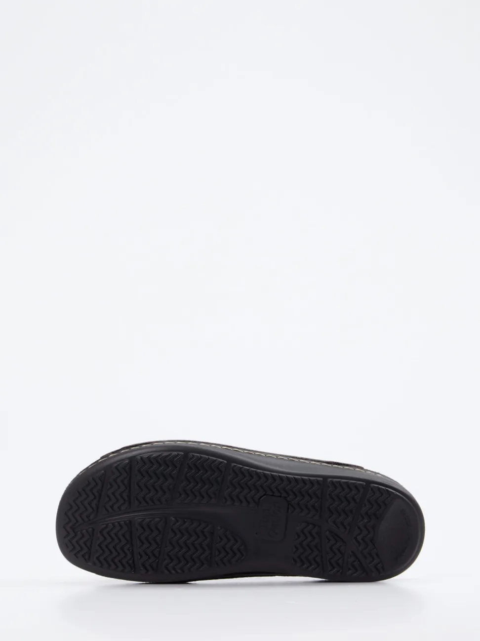 Finn Comfort – Pantolette aus Nubukleder Dunkelbraun