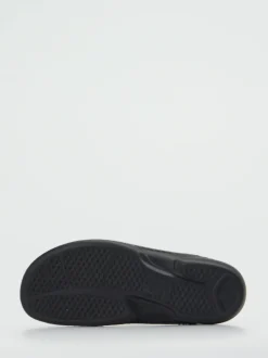 Finn Comfort – Pantolette aus Nubukleder olivgrün