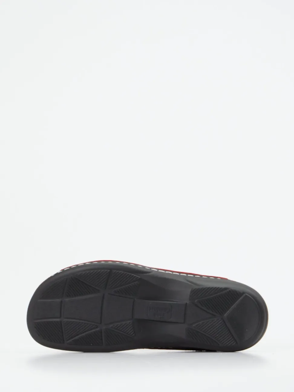Finn Comfort – Pantolette aus Kalbleder in Rot