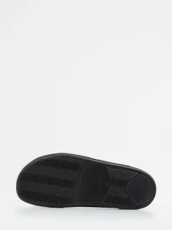 Finn Comfort – Pantolette aus Nubukleder schwarz