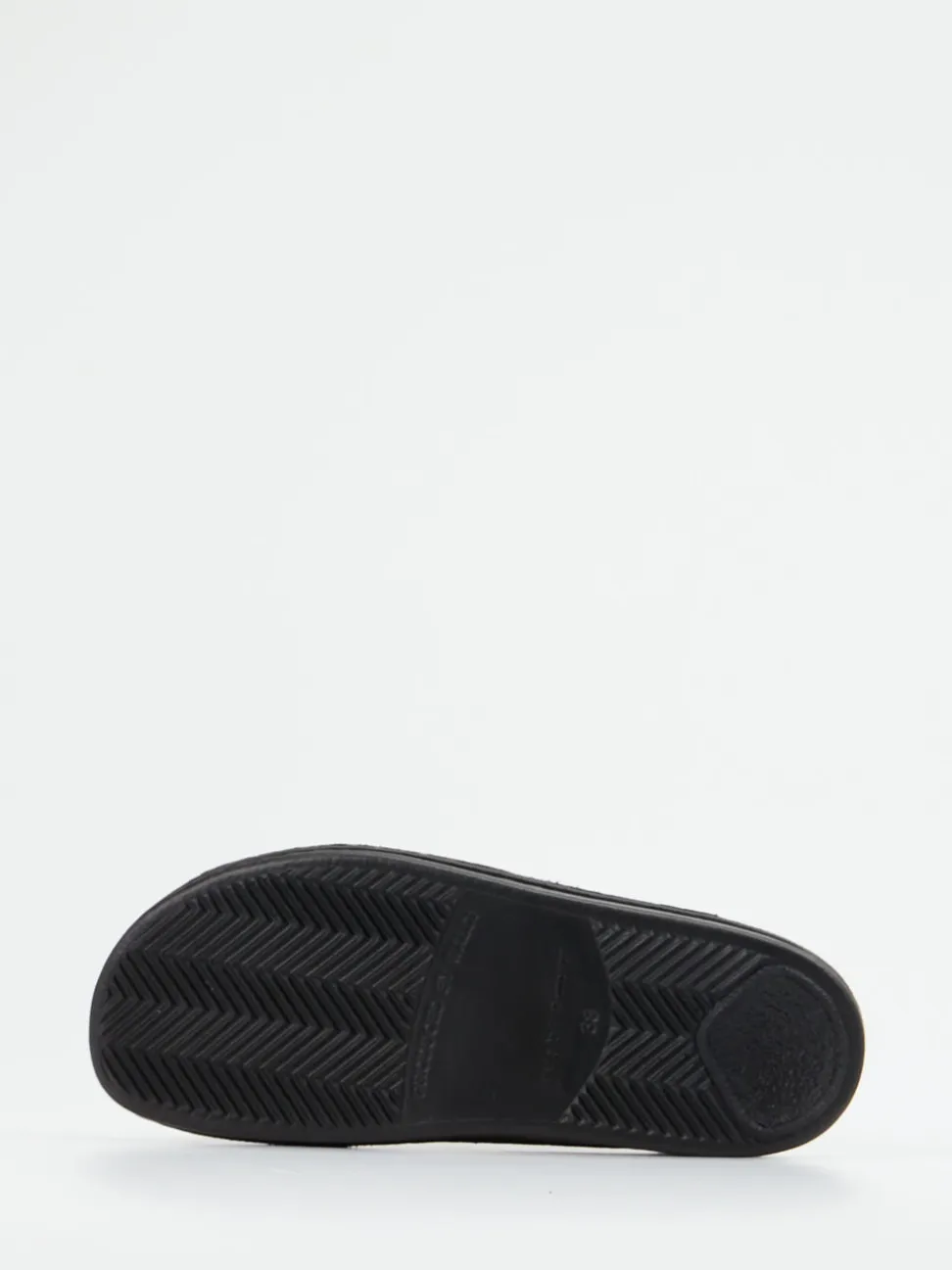 Finn Comfort – Pantolette aus Nubukleder schwarz