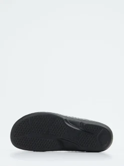 Finn Comfort – Sandale aus geprägtem Leder Weiß