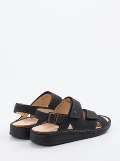 Finn Comfort – Sandalen aus Nubukleder schwarz