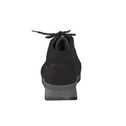 Finn Comfort – Schnürboots aus Nubukleder Schwarz