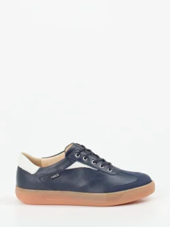 Finn Comfort – Schnürschuh aus Kalbleder Dunkelblau