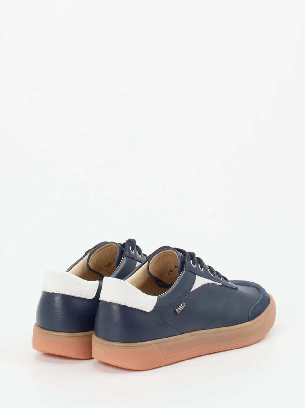 Finn Comfort – Schnürschuh aus Kalbleder Dunkelblau
