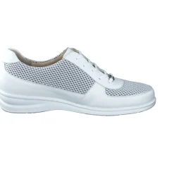 Finn Comfort – Schnürschuh aus Kalbleder weiß