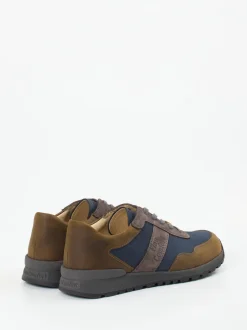 Finn Comfort – Schnürschuh aus Nubukleder Dunkelblau