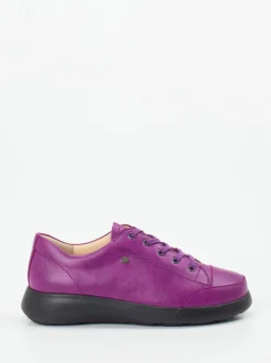 Finn Comfort – Schnürschuh aus Kalbleder Violett