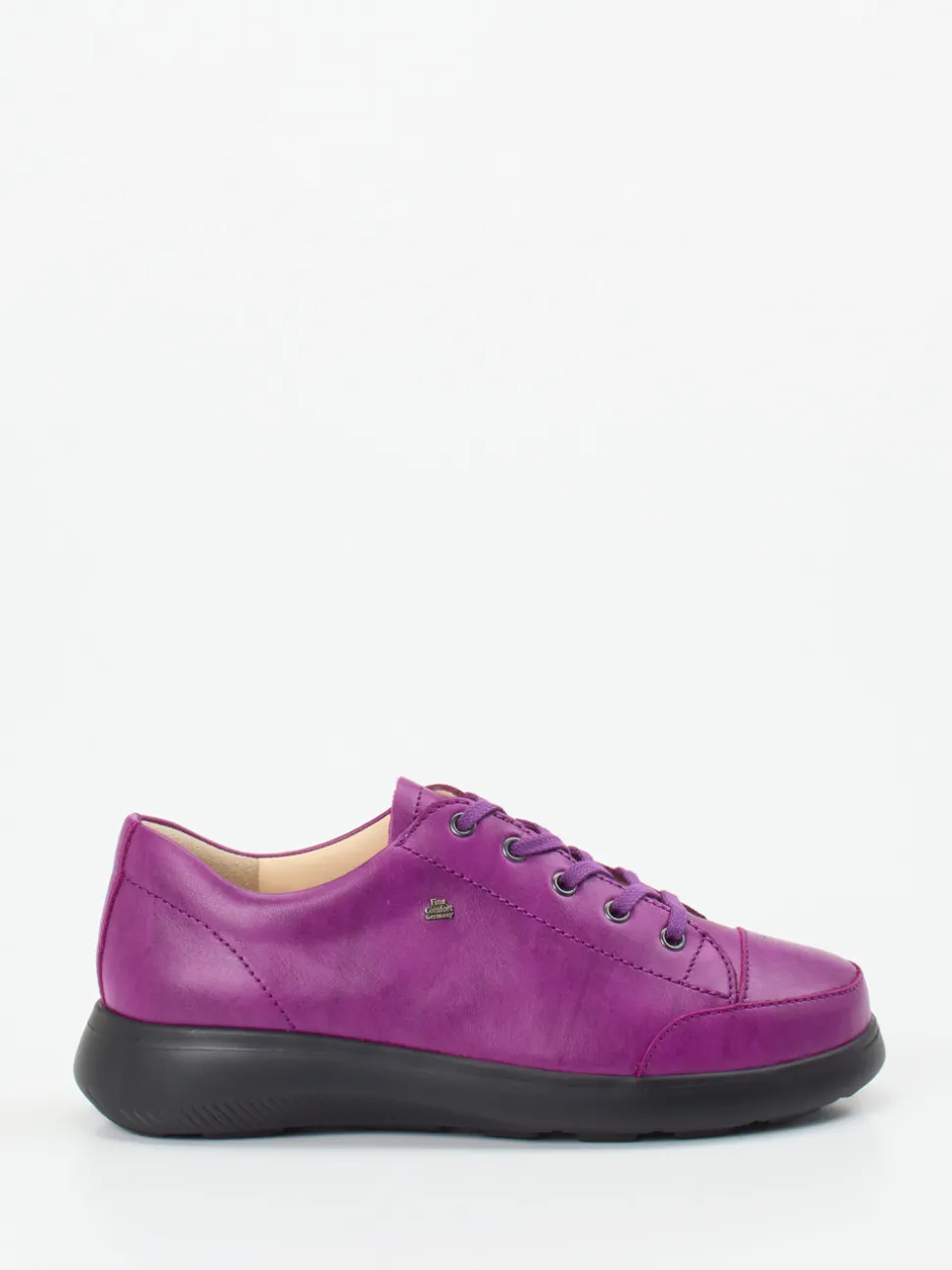 Finn Comfort – Schnürschuh aus Kalbleder Violett