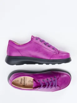 Finn Comfort – Schnürschuh aus Kalbleder Violett