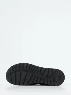Finn Comfort – Schnürschuhe aus Nubukleder in Anthrazit