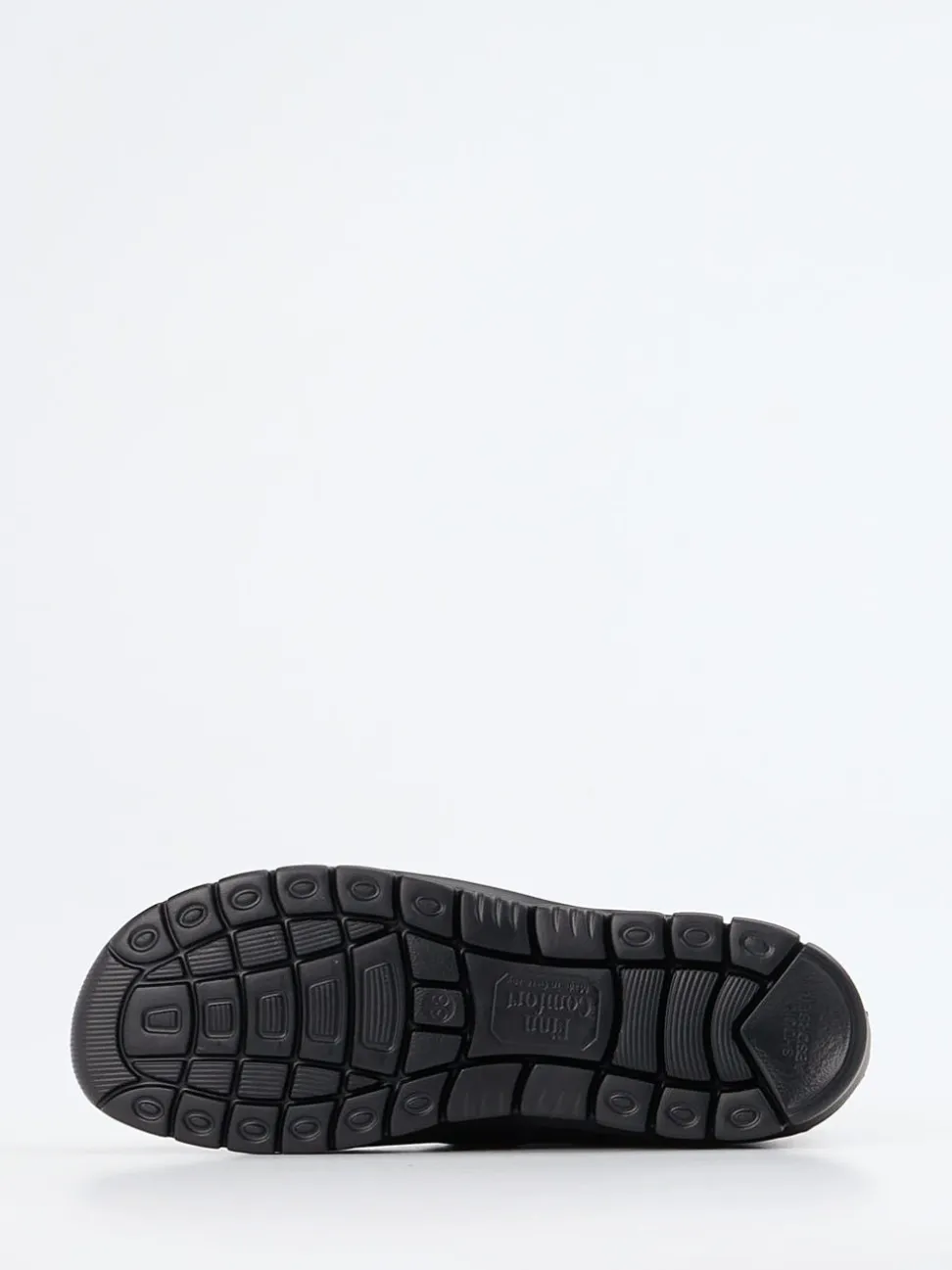 Finn Comfort – Schnürstiefelette aus Nubukleder schwarz