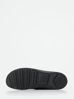 Finn Comfort – Schnürstiefelette aus Nubukleder blau