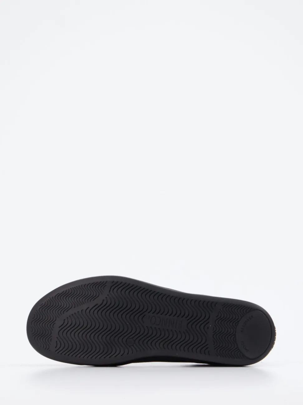 Finn Comfort – Sneaker aus Velour- und Glattleder Schwarz