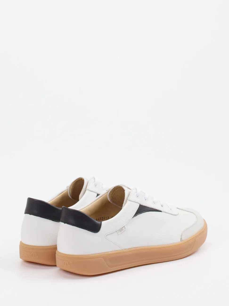Finn Comfort – Sneaker aus Kalbleder Weiß