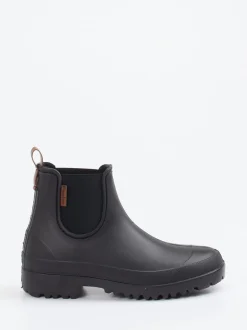 Fischer – Chelsea-Gummiboots aus Synthetik schwarz