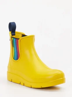 Fischer – Regen-Chelsea Boots aus Synthetik gelb