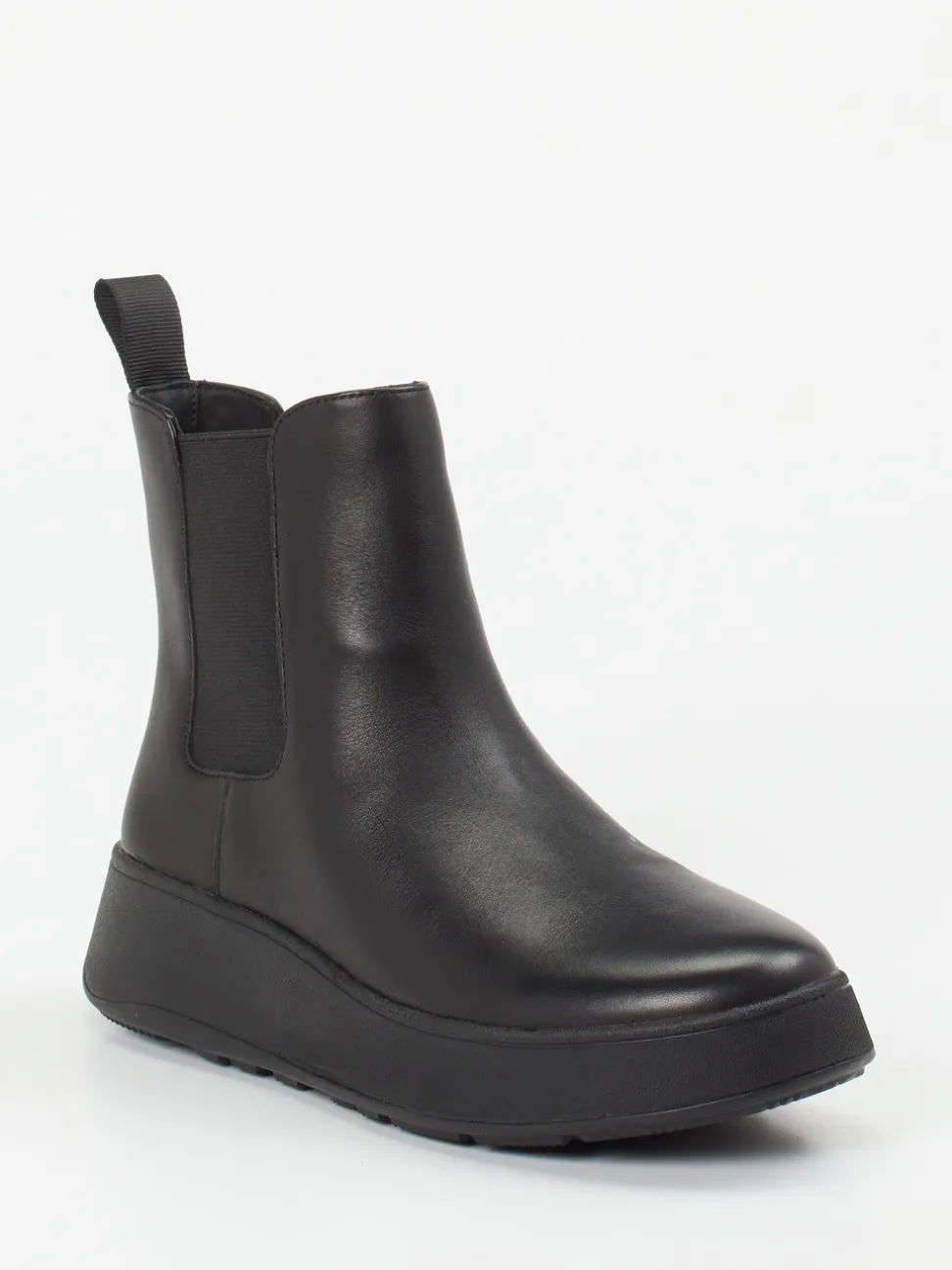 FitFlop – Chelsea Boots aus Kalbleder schwarz